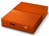 WD 4TB Orange My Passport  Portable External Hard Drive – USB 3.0
