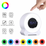 Wake-Up LED Light Alarm Clock Radio