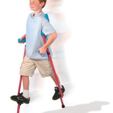 Walkaroo Xtreme Steel Balance Stilts with Height Adjustable Vert Lifters