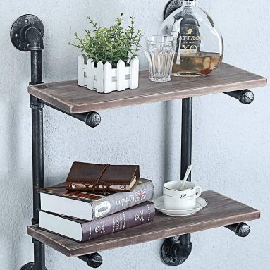 Wall Decor Farmhouse Book Shelf