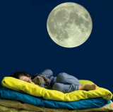 Wall Sticker High Resolution Glow in the Dark Full Moon