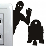 Wall Sticker Petamo STAR WARS C-3PO R2-D2