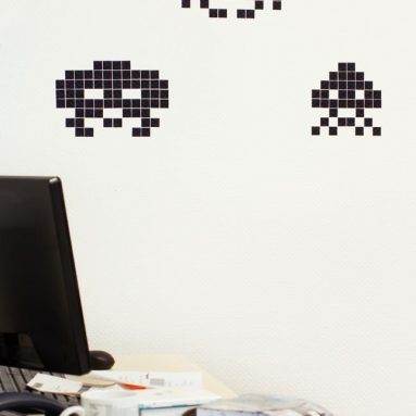 Wall Stickers Space Invaders