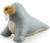 Walrus (Walu) Gray Animal Bookend