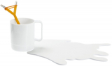 Wanted Spilled Milk Mouse Mat with Mug