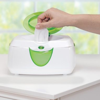 Warm Glow Wipe Warmer and Diaper Bag Dispenser Set