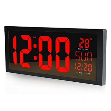 Watch Screen Mute Electronic Digital Alarm Clock