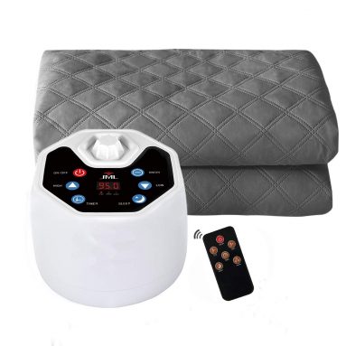 Water Heated Mattress Topper King Size, Quilted Mattress Topper with Wireless Remote