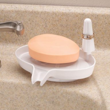 Waterfall Soap Saver Dish Ring Holder