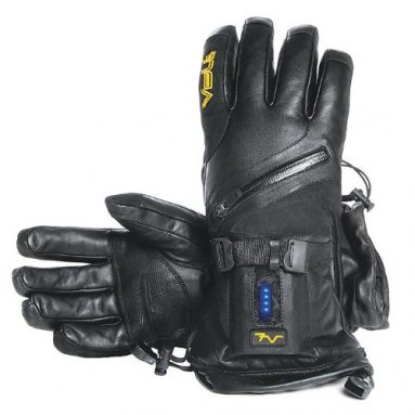 Waterproof Heated Leather Gloves