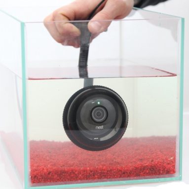 Waterproof Nest Cam Enclosure and Gooseneck Wall Mount