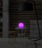 Waterproof RGBW Globe Lamp Color Changing Rechargeable LED Ball Lights