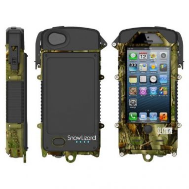 Waterproof iPhone 5 and iPhone 5S Solar Case Charger Hunter Camo