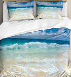 Wave Queen Size Duvet Cover