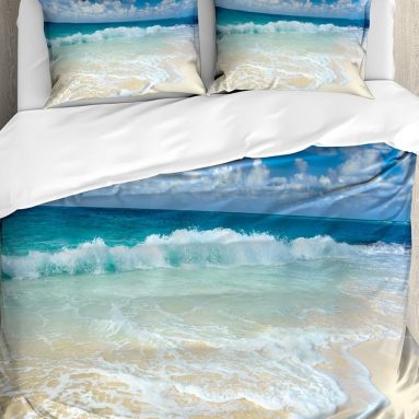 Wave Queen Size Duvet Cover