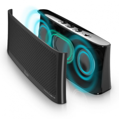 Wavecast Portable Stereo Bluetooth Speaker