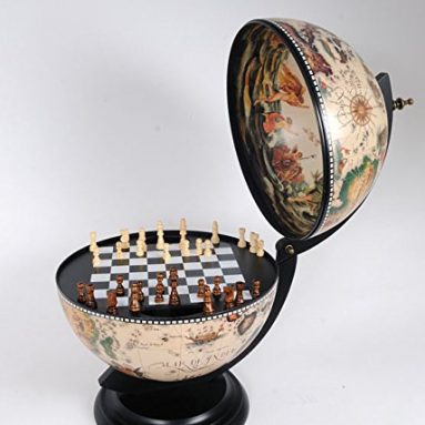 Globe  With Chess Holder