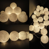 White Globe Ball Fairy Lights