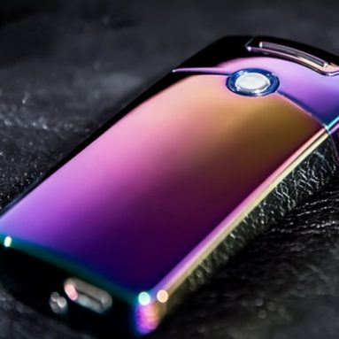 Windproof Electronic USB Rechargeable Arc Men’s Lighter