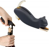 Wine and Bottle Opener 14K Gold Plated Corkscrew & Foil Cutter