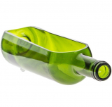 Wine Bottle Serving Tray Green