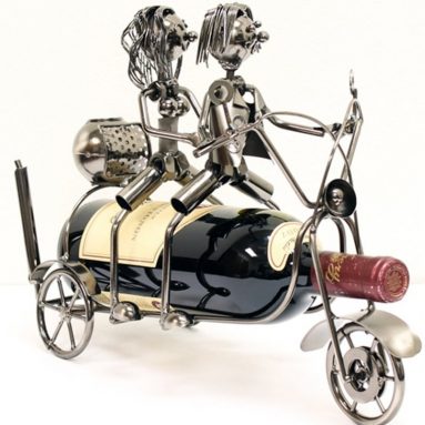 Motorcycle Wine Holder