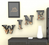 Wine Letter Cork Holder Art Wall Décor