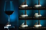 Wine Stem Charms Cool Wine Animal