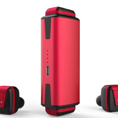 Wireless Bluetooth Earbuds. CNRED True Wireless Bluetooth 5.0 Headphones Microphone