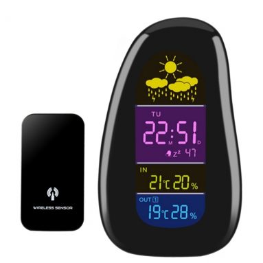 Wireless Color Cobblestone Weather Station