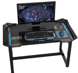 Wireless Glowing LED PC Gaming Desk Table
