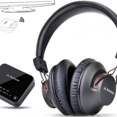 Wireless Headphones for TV Watching & PC Gaming with Bluetooth Transmitter