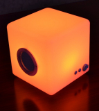 Wireless Multi-Color LED Cube Bluetooth Speaker