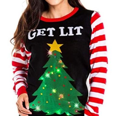 Women’s Light Up Christmas Sweater