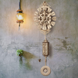 Wood Trick Pendulum Wall Clock