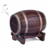 Wooden Barrel Speakers Portable Wireless Bluetooth Speakers