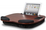 Wooden Lap Desk with Wrist Pads