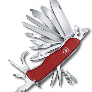WorkChamp XL Red Lockblade Swiss Army Knife