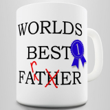 World’s Best FaRter Father Funny Mug