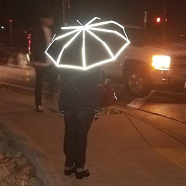 World’s Smartest Reflective Compact Travel Umbrella