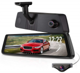 X1PRO Rear View Mirror Dash Cam 9.88” Full Touch Screen Dual Lens