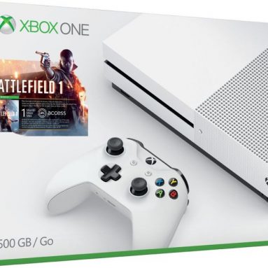 Xbox One S 500GB Console – Battlefield 1 Bundle