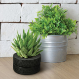Yard Goods Ceramic Planter