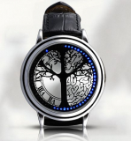 Blue Hybrid – Touchscreen LED Watch