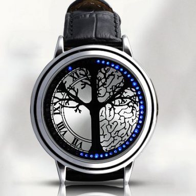 Blue Hybrid – Touchscreen LED Watch
