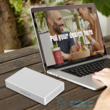Yottamaster 4TB Portable 3.5 External Hard Drive