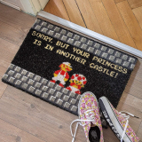 Your Princess is in Another Castle Funny Welcome Doormat for Gamers