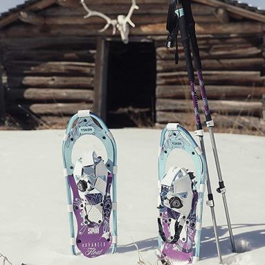 Yukon Charlies Advanced Float Spin Women’s Snowshoe Kit