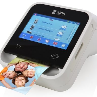 ZINK Wireless Touchscreen Printer. Wi-Fi Enabled