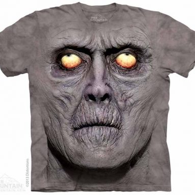 Zombie Portrait The Mountain Tee Shirt Adult
